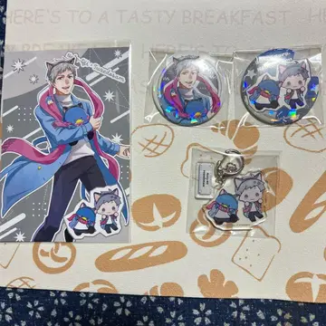 도즈루사 x 하피탄부이 홀로그램 캔뱃지, 아크릴 키링, 혜택