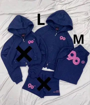 9090 로고 글리터 셋업