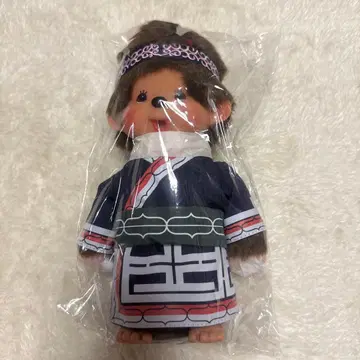 기모노 몬치치 봉제 인형 약 20cm 미개봉