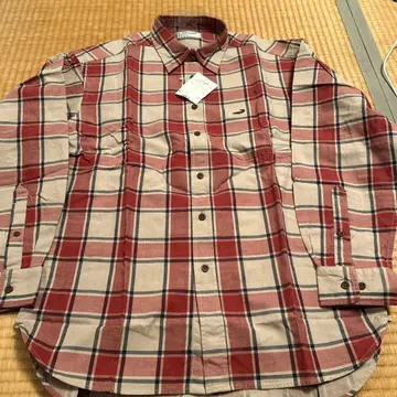 Lacoste 체크 무늬 긴팔 셔츠