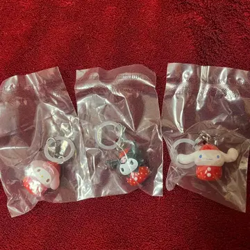 산리오 캐릭터 키링 3개 세트