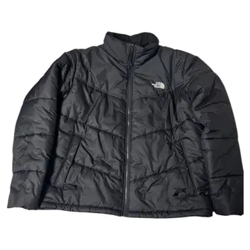 THE NORTH FACE 다운 자켓 블랙 자수 로고 XL