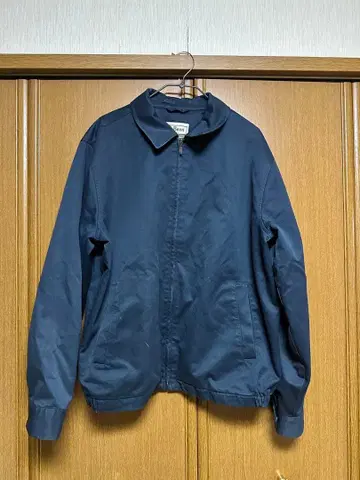 네이비 지퍼 자켓