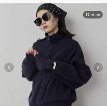 hanne 드라이버즈 니트 네이비