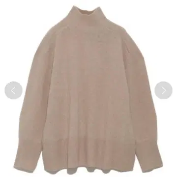 미라 오웬 울 캐시미어 혼방 니트