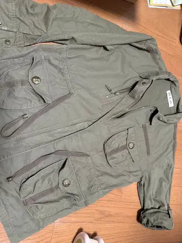 구 d.i.a. 올리브 그린 밀리터리 자켓