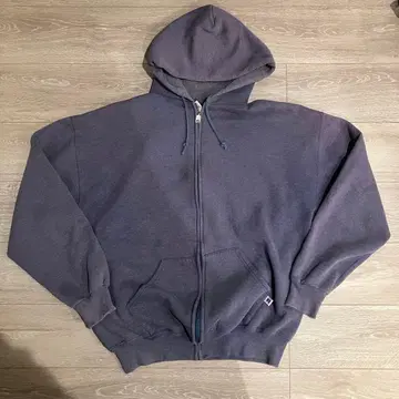 러셀 애슬레틱 90s 네이비 풀 집업 후드티