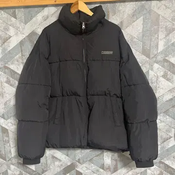 블랙 다운 자켓