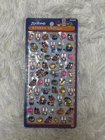 모자 꽁지 드롭 씰 (주토피아)