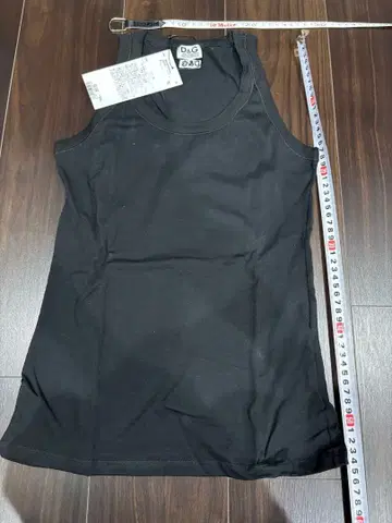 D&G 블랙 탱크탑 택 포함 새상품