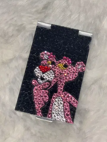 핑크 팬서 크리스탈 장식