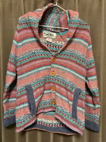 CUBE SUGAR 스트라이프 가디건