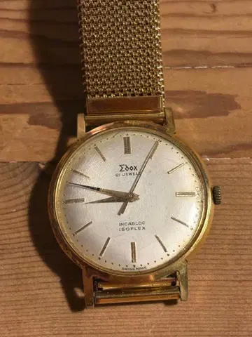 EDOX 수동 와인딩 VINTAGE 워치