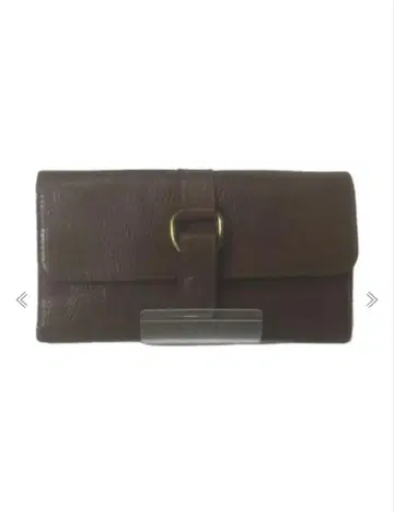 IL BISONTE (일 비손테) 다크 브라운 가죽 장지갑