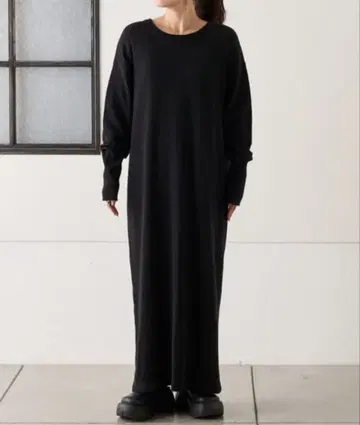 Ciaopanic Typy 블랙 롱 니트 원피스 L