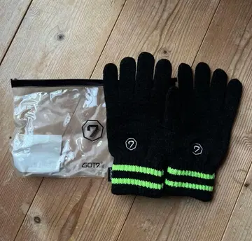 GOT7 한국 팬미팅 날아라 갓세븐 굿즈 니트 장갑