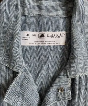 REDKAP 레드캡 USA제 헤링본 오버롤 40-RG