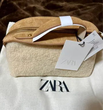 [택 포함 새상품] ZARA 시프스킨 이펙트 롱 백