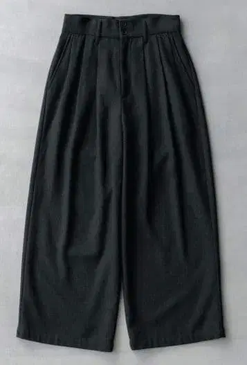 SINSS 트위드 3턱 와이드 슬랙스