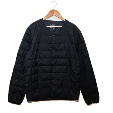 [새상품급 남성용] 무인양품 이너다운 M사이즈 블랙 MUJI