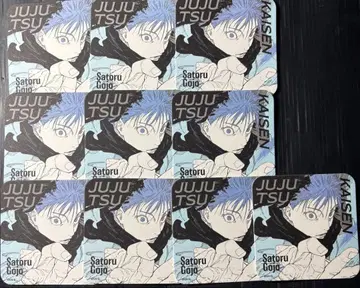 주술회전 고죠 사토루 아트 코스터