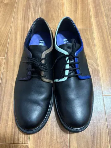 CAMPER TWINS 가죽 신발 플레인토 통굽 43(27.5)