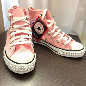 CONVERSE ALL STAR 핑크 하이컷 스니커즈