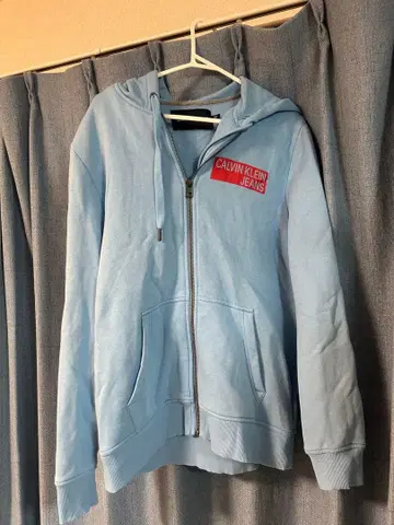 선착순! 속기모! CALVIN KLEIN JEANS 라이트 블루 후드티
