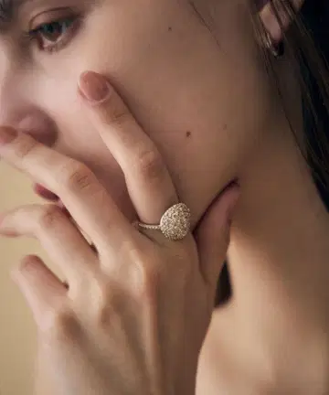 ete 톤 비쥬 ORB 반지 골드 11호 새상품