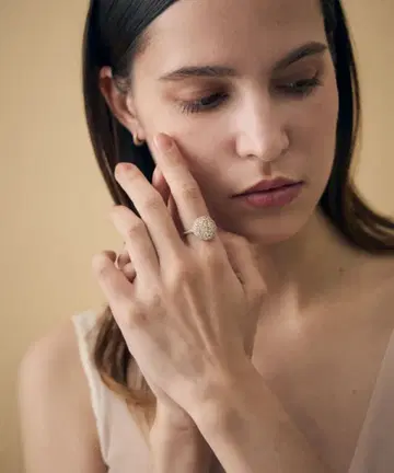 ete 톤 비쥬 ORB 반지 골드 11호 새상품