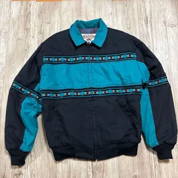 WESTERN FRONTIER 담요 포함 네이티브 무늬 자켓