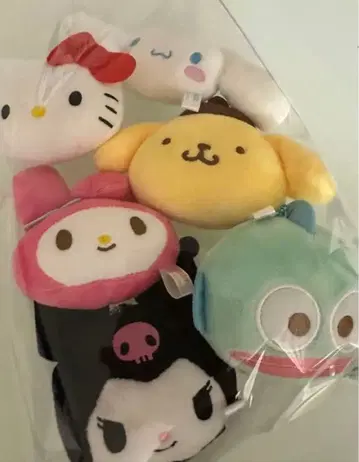 2025 구매 산리오 봉제 인형 키링 세트