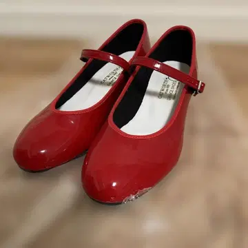 CATWORTH 레드 댄스 신발 사이즈 4