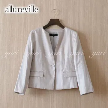 [ 1068 ] 아나이 계열 알아바일 슬라브 스트레치 칼라리스 자켓