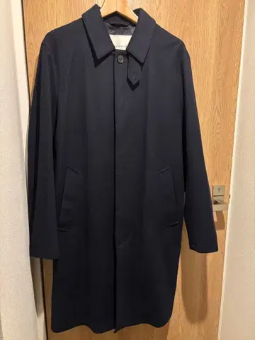 MACKINTOSH 네이비 스텐카라 코트 사이즈 42