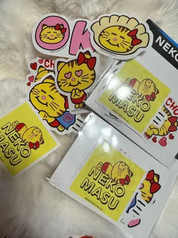 [미개봉 새상품] 2세트 고양이 마스다 타카히사 네코마스토아 스티커