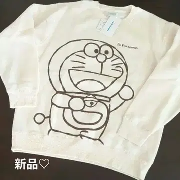 새상품 여성용 아이엠도라에몽 도라에몽 맨투맨 L