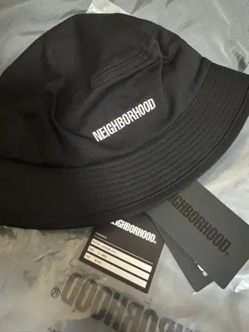 NEIGHBORHOOD 블랙 버킷햇 XL