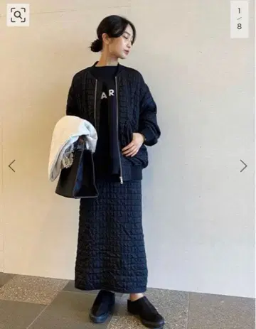 저널 스탠다드 레사쥬 퀼트 자카드 스커트