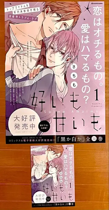 좋은 것도 단 것도 복도 A3 포스터 미니 POP