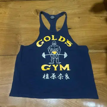 초레어 한정품 GOLD GYM 탱크탑 USA제 트레이니 근육 운동