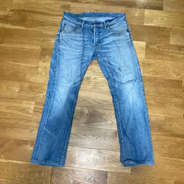 T.M.F. 라이트 블루 스트레이트 데님