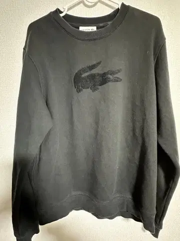 LACOSTE 블랙 트레이닝복 US M