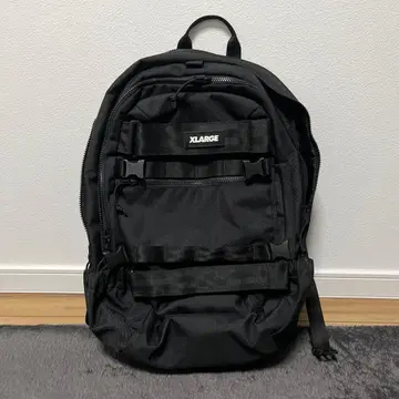 XLARGE 블랙 백팩