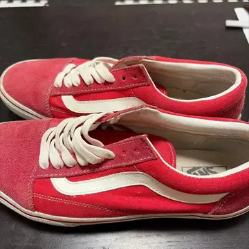Vans 레드 스니커즈