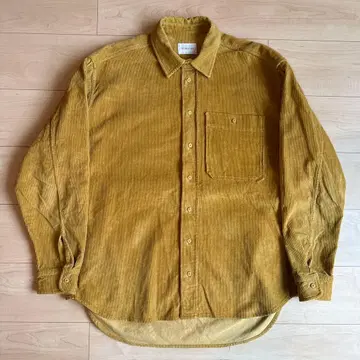 TONSURE 오버사이즈 셔츠 코듀로이 오버사이즈 셔츠