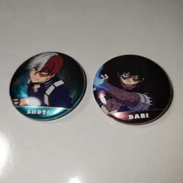 히로아카 토도로키 쇼토 다비 캔뱃지 세트