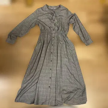 Te chichi TERRASSE 그레이 체크 원피스 프리 사이즈