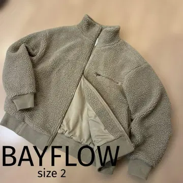 BAYFLOW 베이지 보아 자켓
