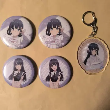 청춘 돼지 바보 시리즈 마키노하라 쇼코 캔뱃지 아크릴 키링